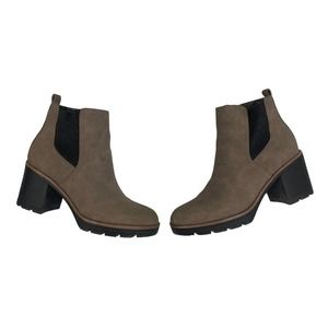 Naturalizer MadalynnGore Waterproof Heeled Bootie Brown Black Women's 6 ASIS